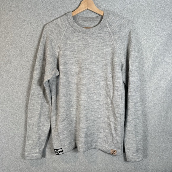 PAKA Other - PAKA The Original Crew Sweater Unisex Sz S Gray Royal Alpaca 65%